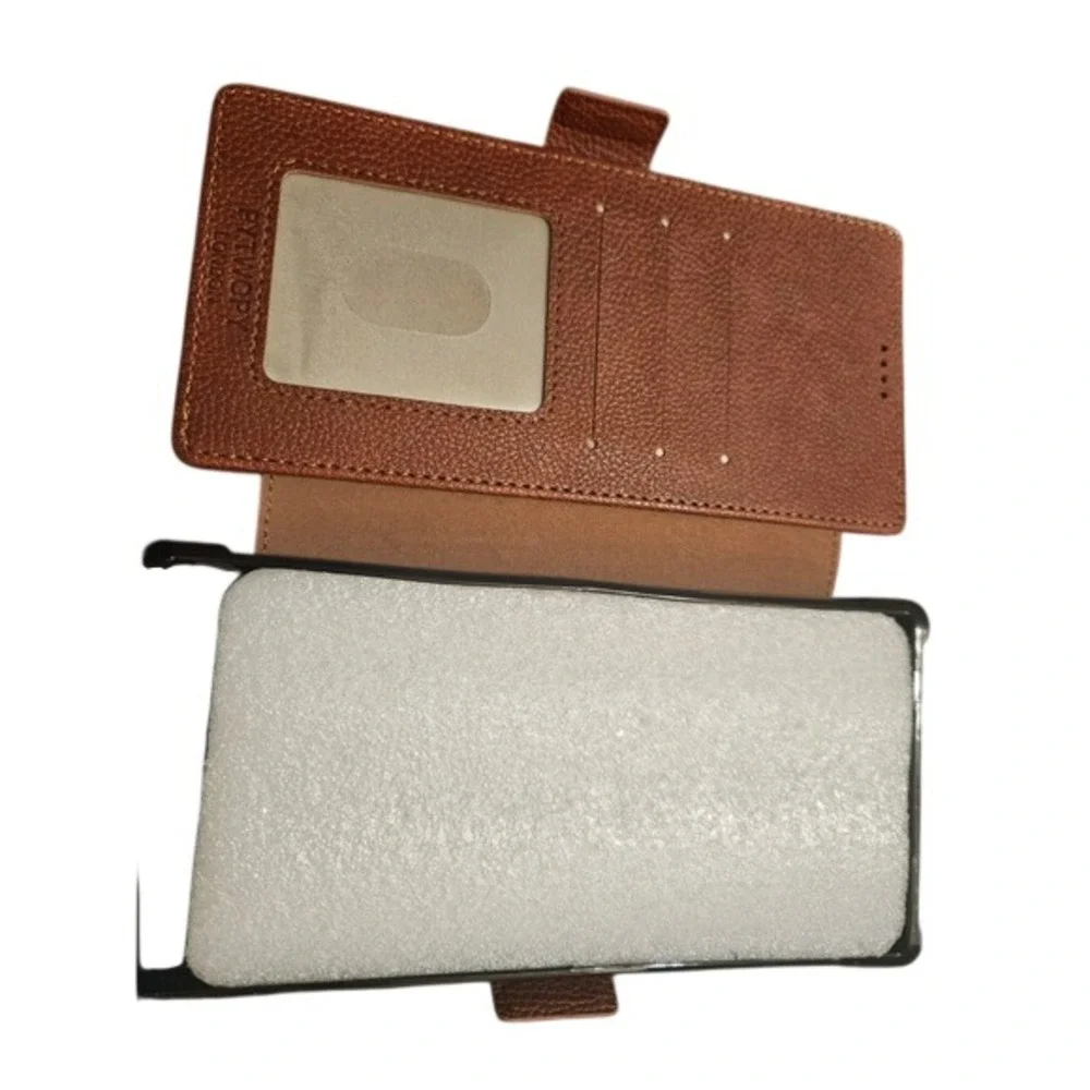 Pytwopy New Samsung Galaxy S23 Ultra‎ Wallet Case Maroon (6146)